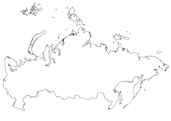 白地図 ロシア ダウンロード