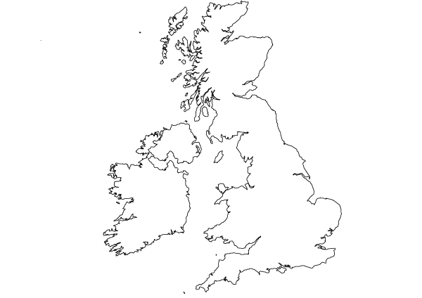 白地図 イギリス ダウンロード 学習地図 地理 大学受験講座 東京先生