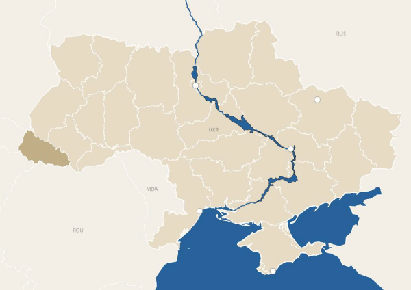 ザカルパッチャ州 ウクライナ行政区画