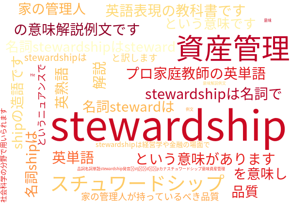stewardship スチュワードシップ 資産管理 意味