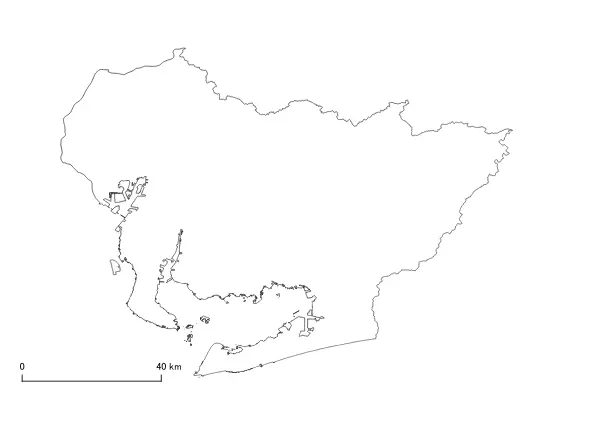Map Aichi Geography K-12 printable free