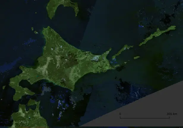 衛星地図 北海道 無料ダウンロード